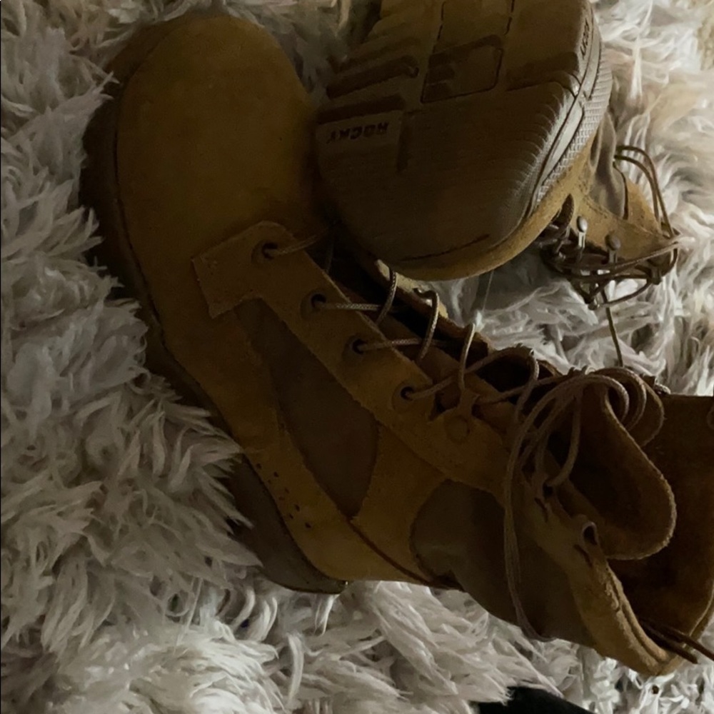 Rocky Boots Military - men’s sz 5/women’s sz 7